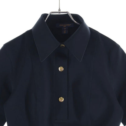 Louis Vuitton Technical FT Short Sleeve Polotop Black — view 3