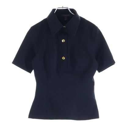 Louis Vuitton Technical FT Short Sleeve Polotop Black