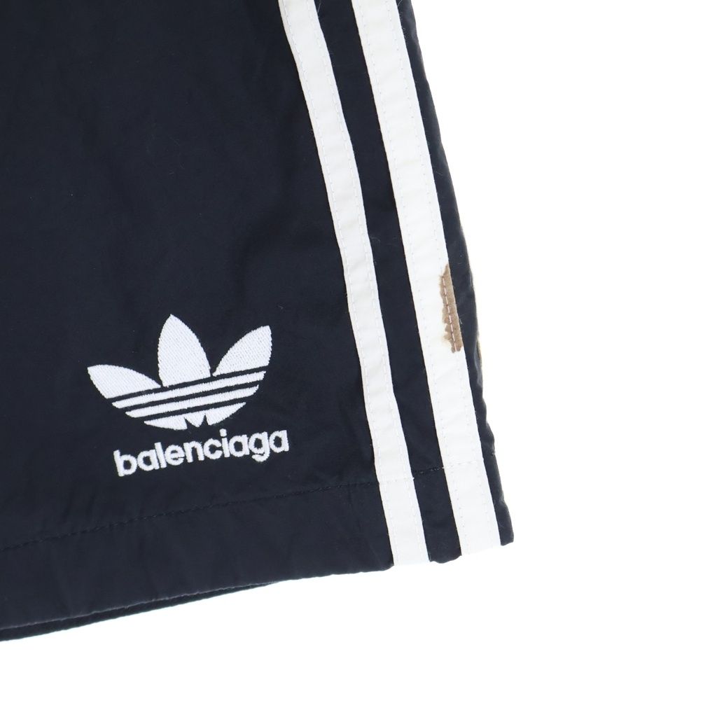Balenciaga Adidas Sideline Nylon Shorts Black — view 5