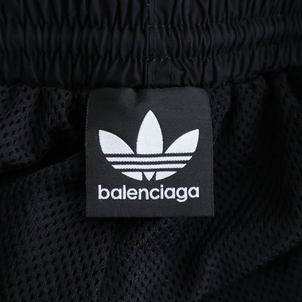 Balenciaga Adidas Sideline Nylon Shorts Black — view 6