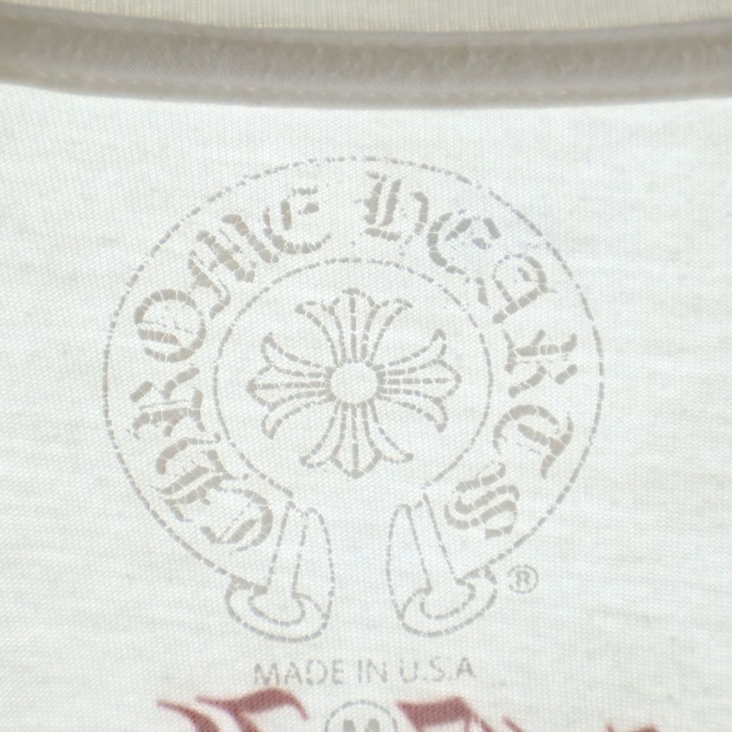 Chrome Hearts Back Circle Logo Flrl Long Sleeve Tee Gradation Floral Print — view 7