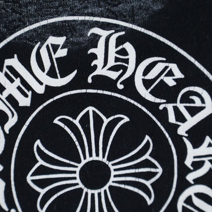 Chrome Hearts Neck Logo Short Sleeve Tee Print T-Shirt Cotton Black — view 5