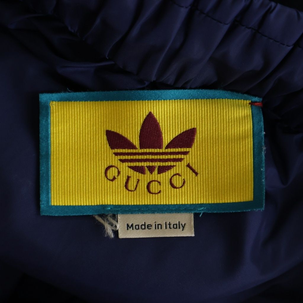Gucci Adidas Track Pants Zalcq Sidestrive Nylon Navy — view 7