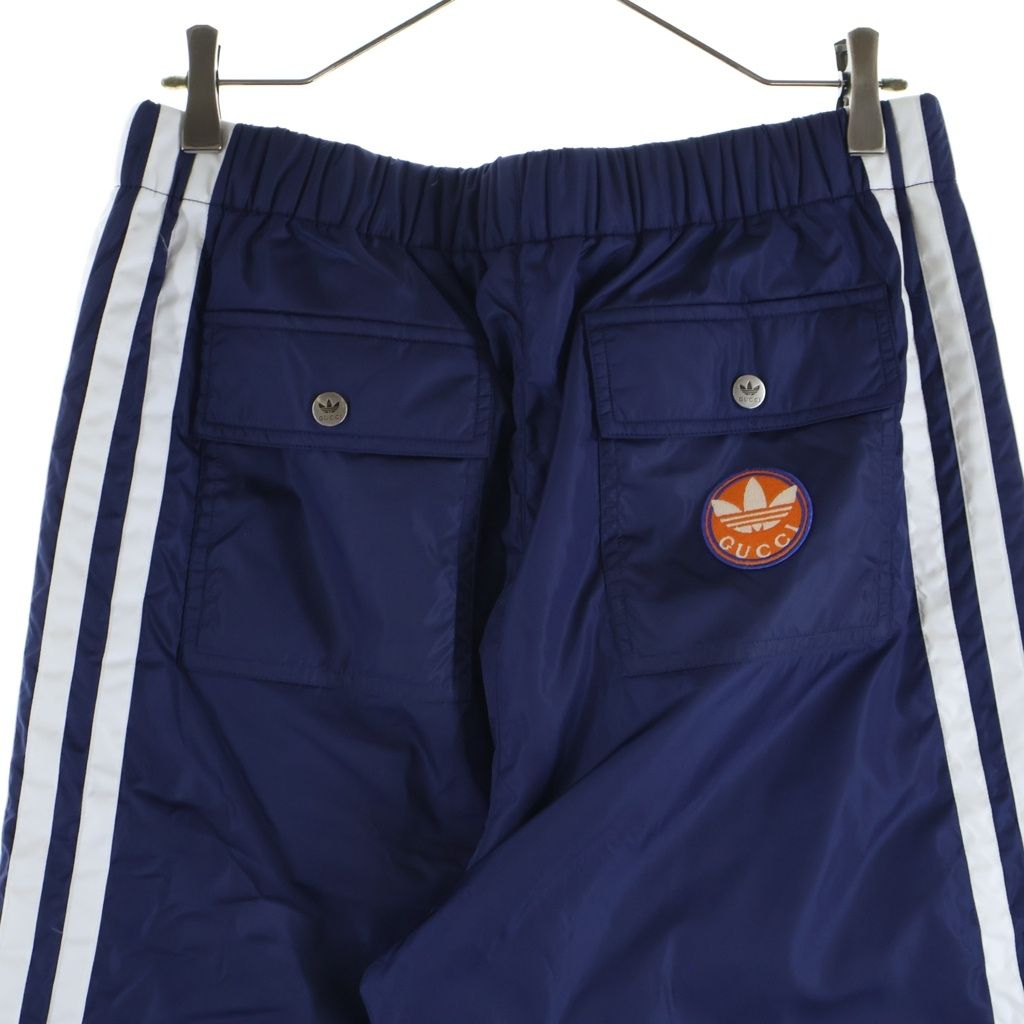 Gucci Adidas Track Pants Zalcq Sidestrive Nylon Navy — view 4