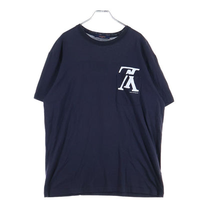 Louis Vuitton Forever Logo Printshort Sleeve T-Shirt Navy — view 2