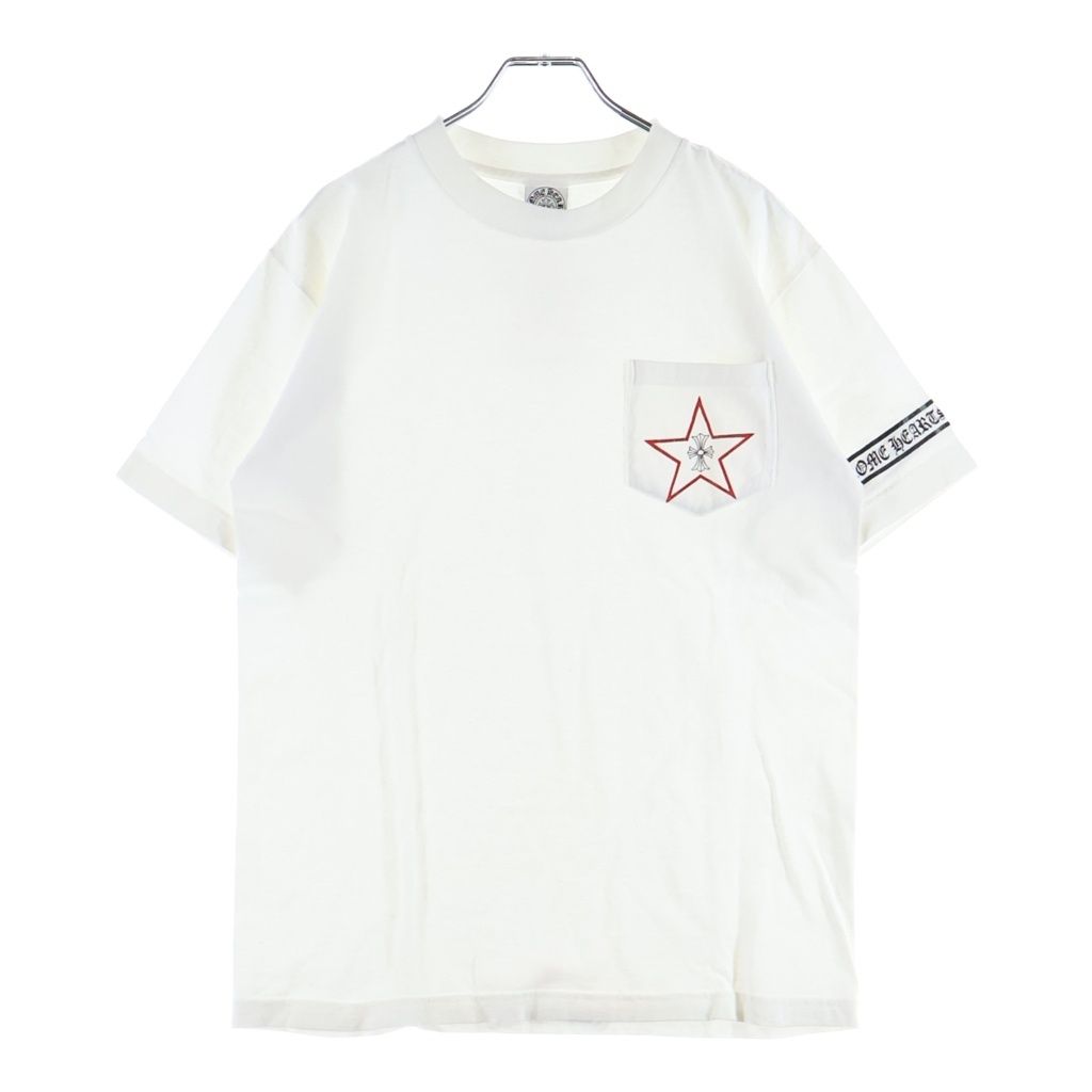 Chrome Hearts Vintage Star Print Short Sleeve T-Shirt White