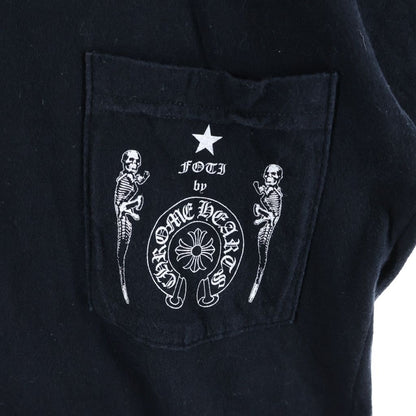 Chrome Hearts Vintage Joe Foti Exhibition Short Sleeve Tee Fotiback Print Crew — view 5