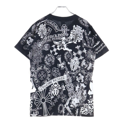 Chrome Hearts Vintage Half Sleeve T-Shirt Multi Motif Print Crew Neck Short — view 2