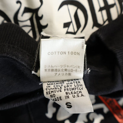 Chrome Hearts Vintage Ginza Store Opening Commemoration Vine Dagger Print Crew — view 8