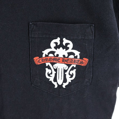 Chrome Hearts Vintage Ginza Store Opening Commemoration Vine Dagger Print Crew — view 5