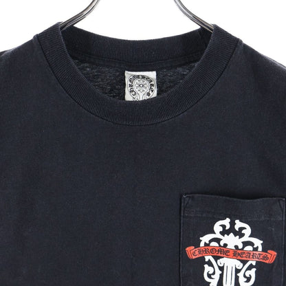 Chrome Hearts Vintage Ginza Store Opening Commemoration Vine Dagger Print Crew — view 3