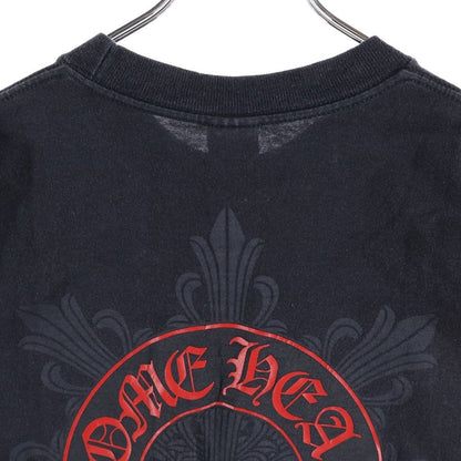 Chrome Hearts Vintage Horseshoe Short Sleeve Pocket T-Shirt Back Circle Logo — view 4