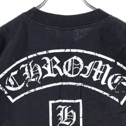 Chrome Hearts Vintage T-bar Short Sleeve Star Print Crew Neck T-Shirt Black — view 4