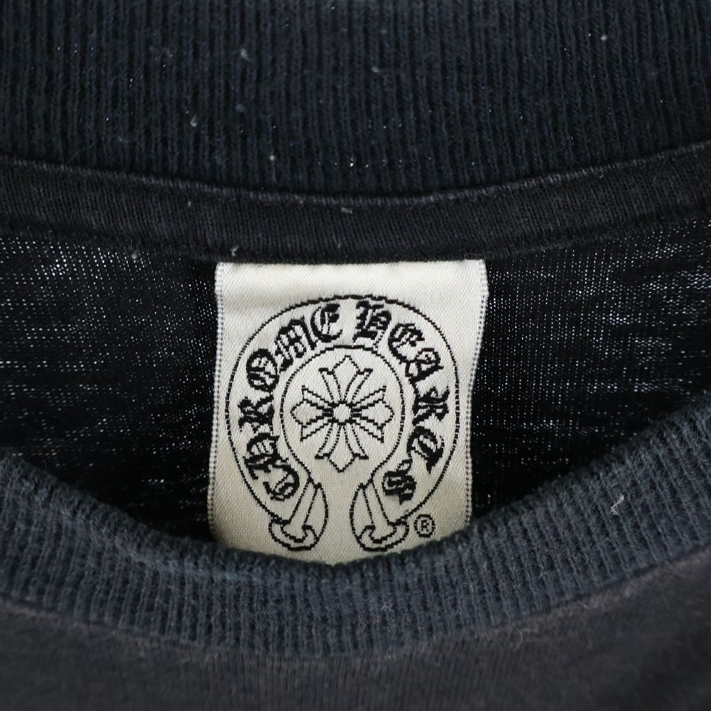 Chrome Hearts Vintage CH Pls Horseshoe Short Sleeve Tee CH Plus Print Crew Neck — view 6