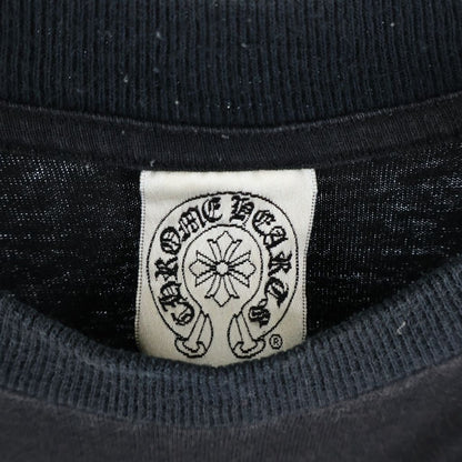 Chrome Hearts Vintage CH Pls Horseshoe Short Sleeve Tee CH Plus Print Crew Neck — view 6