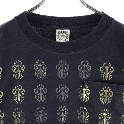Chrome Hearts Vintage Vine Dagger Long Sleeve Tee All Over Print Crew Neck — view 3
