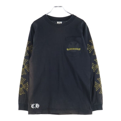 Chrome Hearts Vintage CH Pls Horseshoe Long Sleeve Tee CH Plus Print Crew Neck — view 2