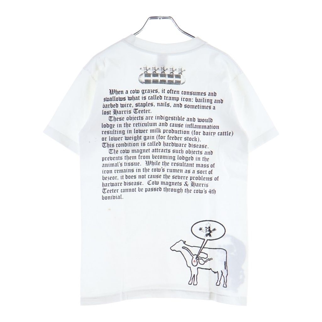 Chrome Hearts Vintage Foti Short Sleeve Tee Fotiback Print Crew Neck T-Shirt