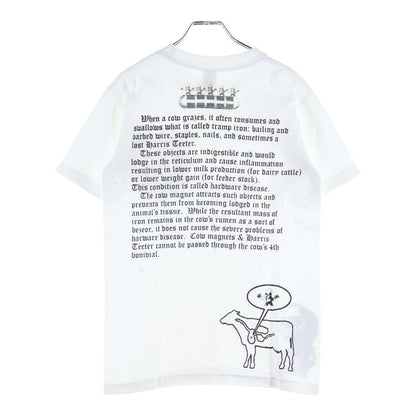 Chrome Hearts Vintage Foti Short Sleeve Tee Fotiback Print Crew Neck T-Shirt