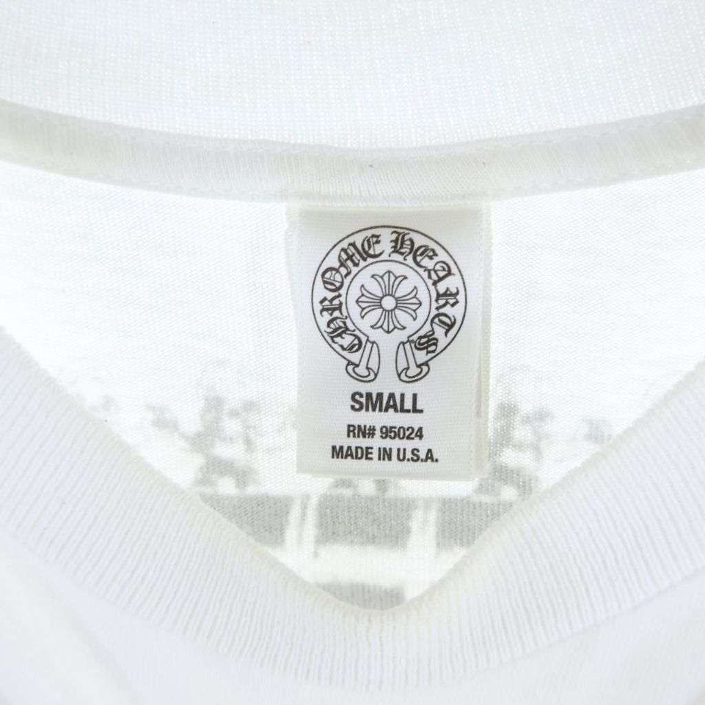 Chrome Hearts Vintage Foti Short Sleeve Tee Fotiback Print Crew Neck T-Shirt — view 7