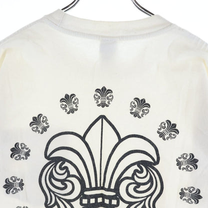 Chrome Hearts Vintage Short Sleeve BS Flare Circle Print Crew Neck T-Shirt White — view 4