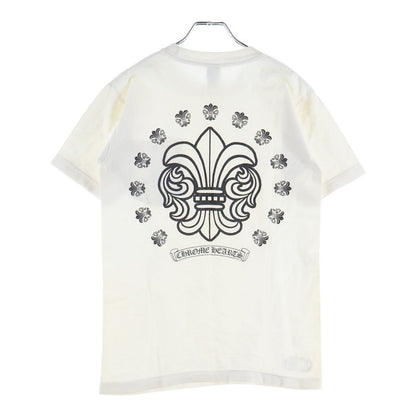 Chrome Hearts Vintage Short Sleeve BS Flare Circle Print Crew Neck T-Shirt White