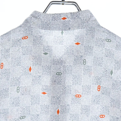 Hermes Chaine D'ancre All Over Print Cotton Long Sleeve Shirt Gray — view 4