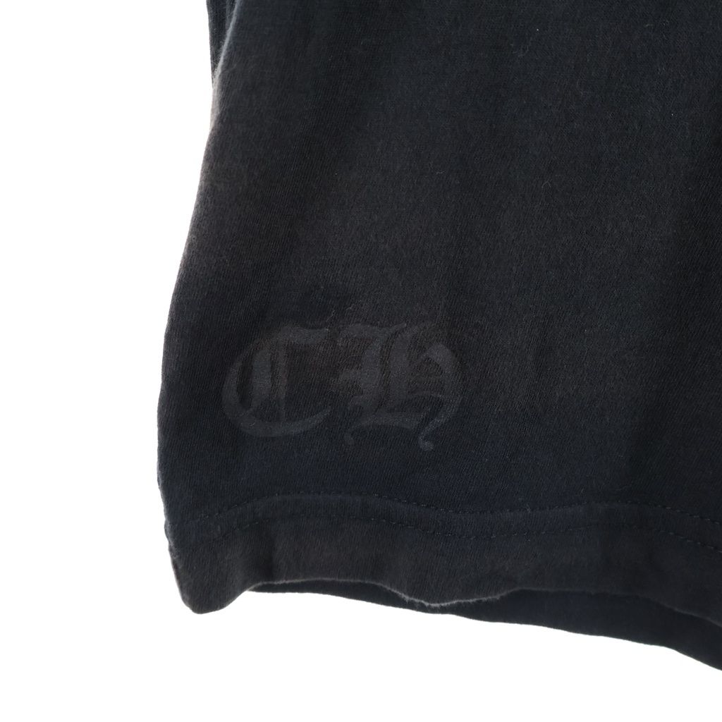 Chrome Hearts Horseshoe Short Sleeve Tee Print Pocket T-Shirt Black — view 6