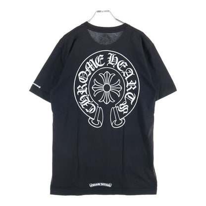 Chrome Hearts Horseshoe Short Sleeve Tee Print Pocket T-Shirt Black
