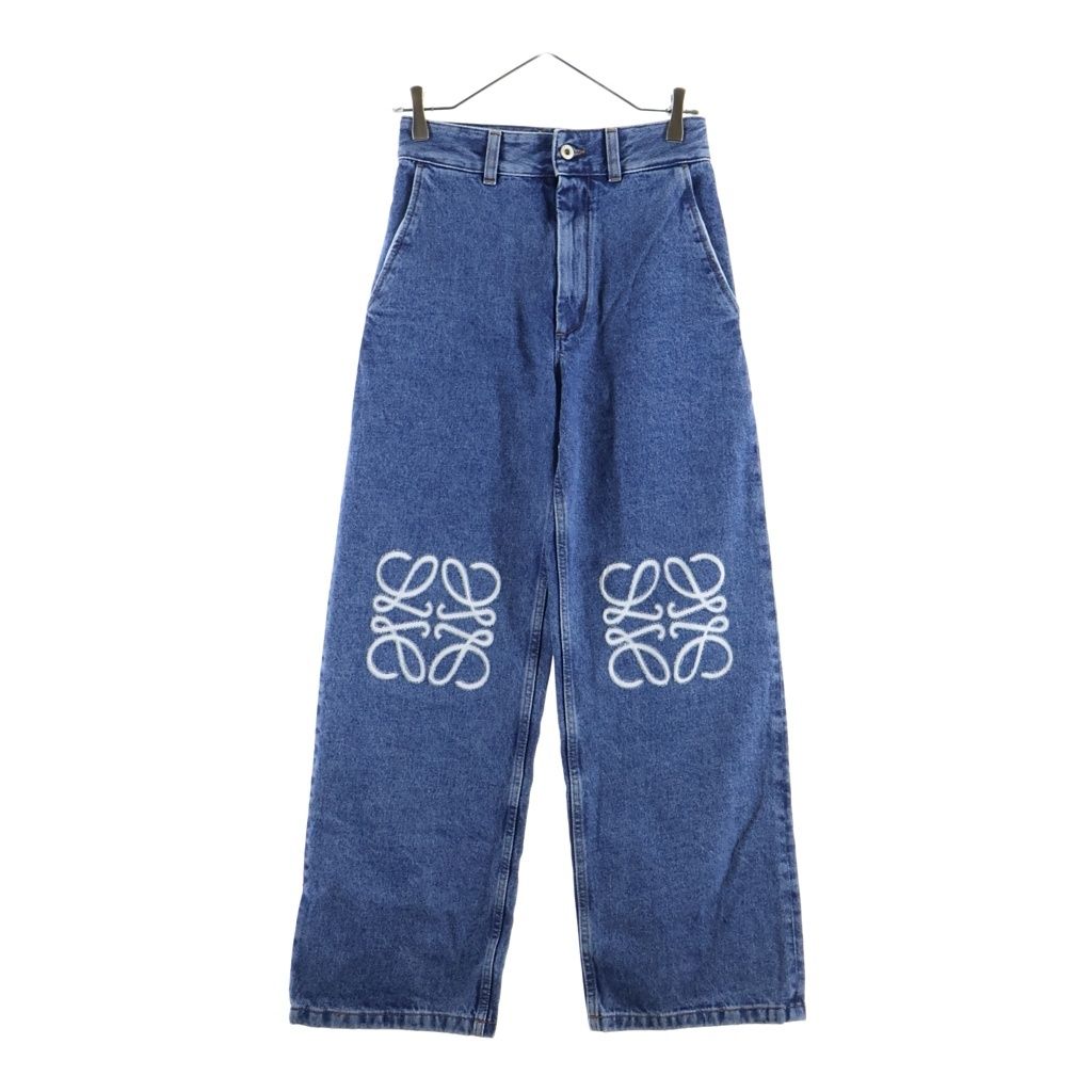 Loewe Anagram Baggy Denim Blue