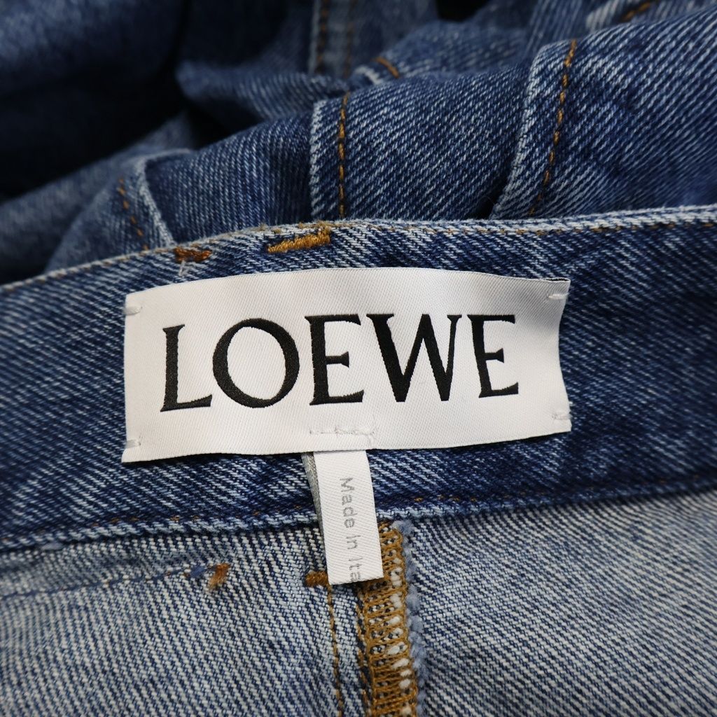 Loewe Anagram Baggy Denim Blue — view 7