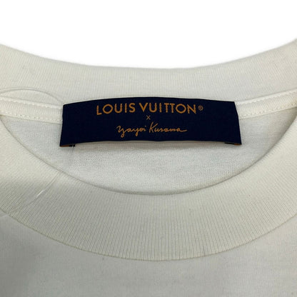 Louis Vuitton Short Sleeve T-Shirt Ivory Red Multi XS Yayoi Kusama — view 3