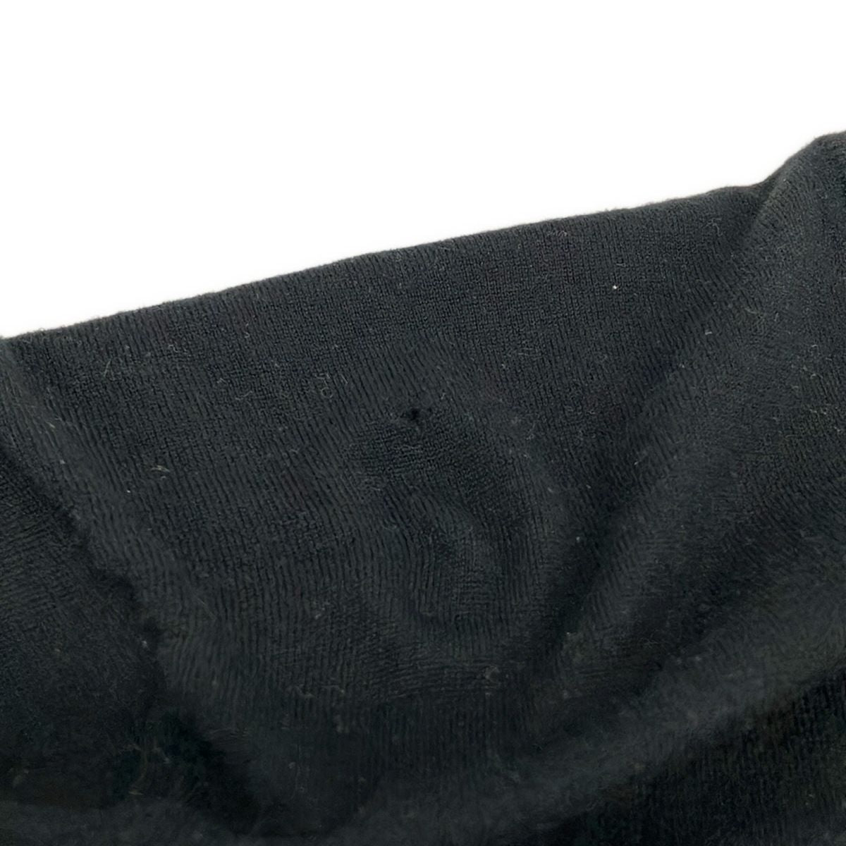 Louis Vuitton Short Sleeve Sweater Noy Black White Multi Crew L — view 6