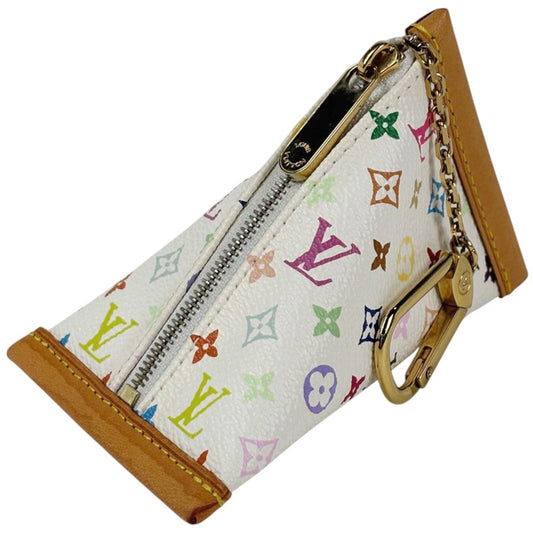 Louis Vuitton Berlingo Coin Purse Monogram Multicolor Blanc
