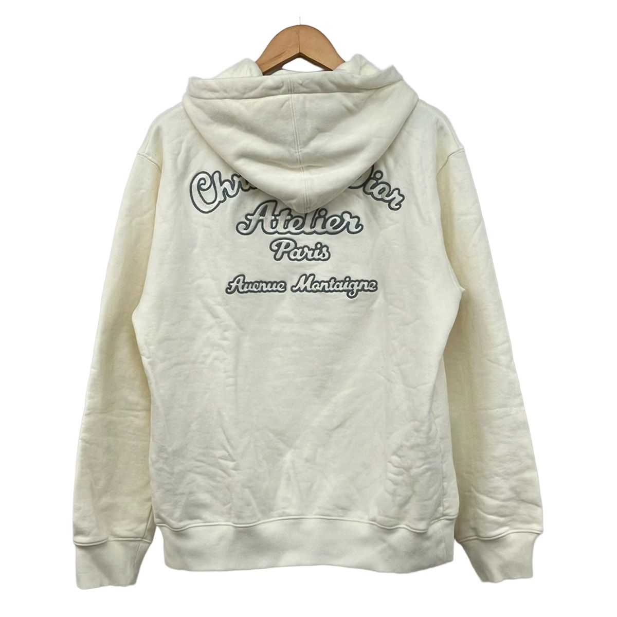 Dior Homme Hoodie Ivory Gray Long Sleeve L — view 2