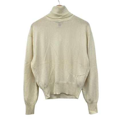 Louis Vuitton Long Sleeve Sweater Ivory Turtleneck Cashmere XS — view 2