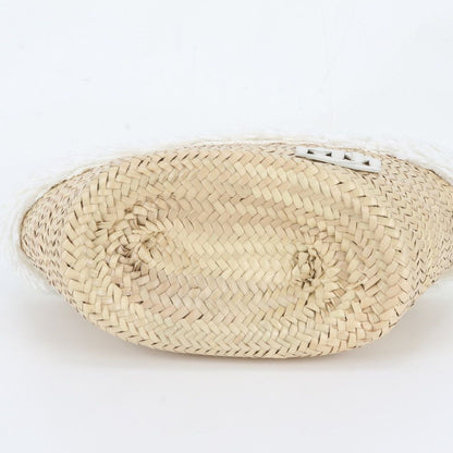 Miu Miu Palmit Raffia Basket Tote Bag — view 6
