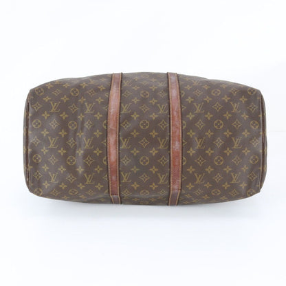 Louis Vuitton Monogram Keepall 50 Leather Boston Bag Tote Carry — view 6