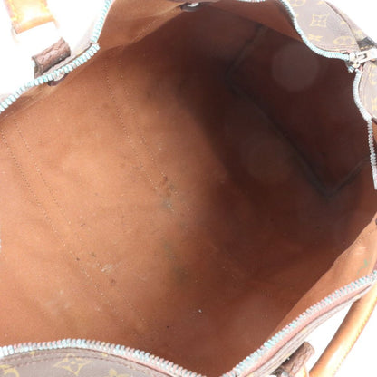 Louis Vuitton Monogram Keepall 50 Leather Boston Bag Tote Carry — view 7