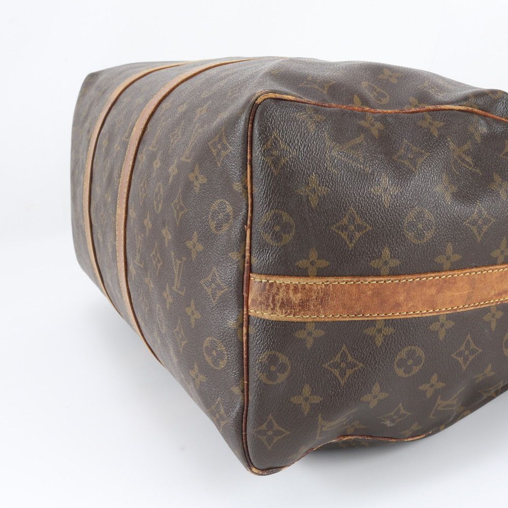 Louis Vuitton Monogram Keepall Bandouliere 50 Leather 2-Way Boston Crossbody — view 5