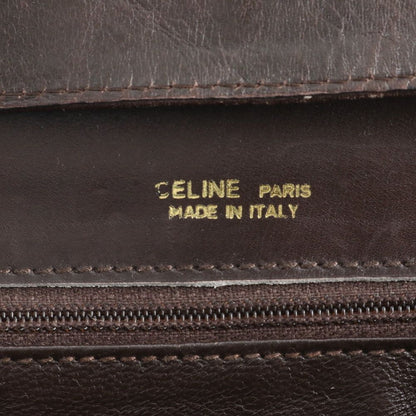 Celine Sulky C Carriage Leather 2-Way Shoulder Bag Clutch — view 8