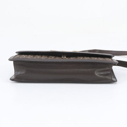 Celine Sulky C Carriage Leather 2-Way Shoulder Bag Clutch — view 6