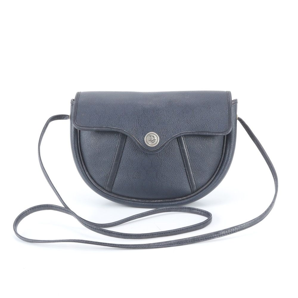 Dior Vintage Leather Shoulder Bag Crossbody Hand