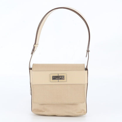 Celine Leather 2-Way Shoulder Bag Crossbody Hand — view 4
