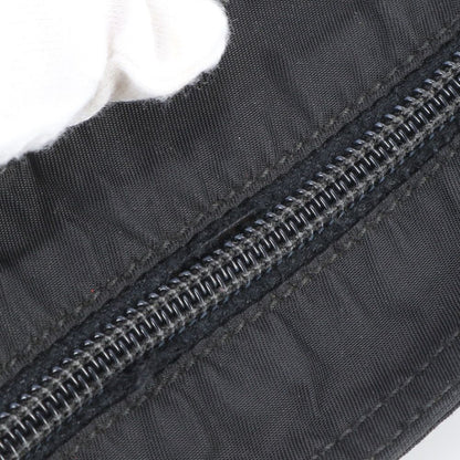 Prada Tessuto Nylon Triangle Logo Shoulder Bag Crossbody Messenger Black — view 8