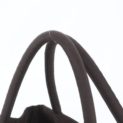 Prada Tessuto Nylon Triangle Logo Tote Bag Shoulder Hand Black — view 2
