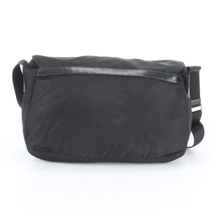 Prada Tessuto Nylon Leather Shoulder Bag Crossbody Messenger — view 3