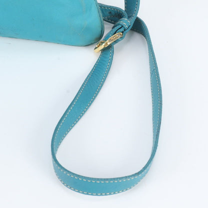 Prada Tessuto Nylon Ribbon Motif Leather Shoulder Bag Crossbody Hand — view 2