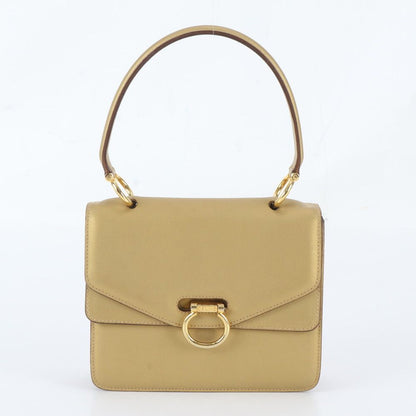 Celine Vintage Leather Handbag Gold