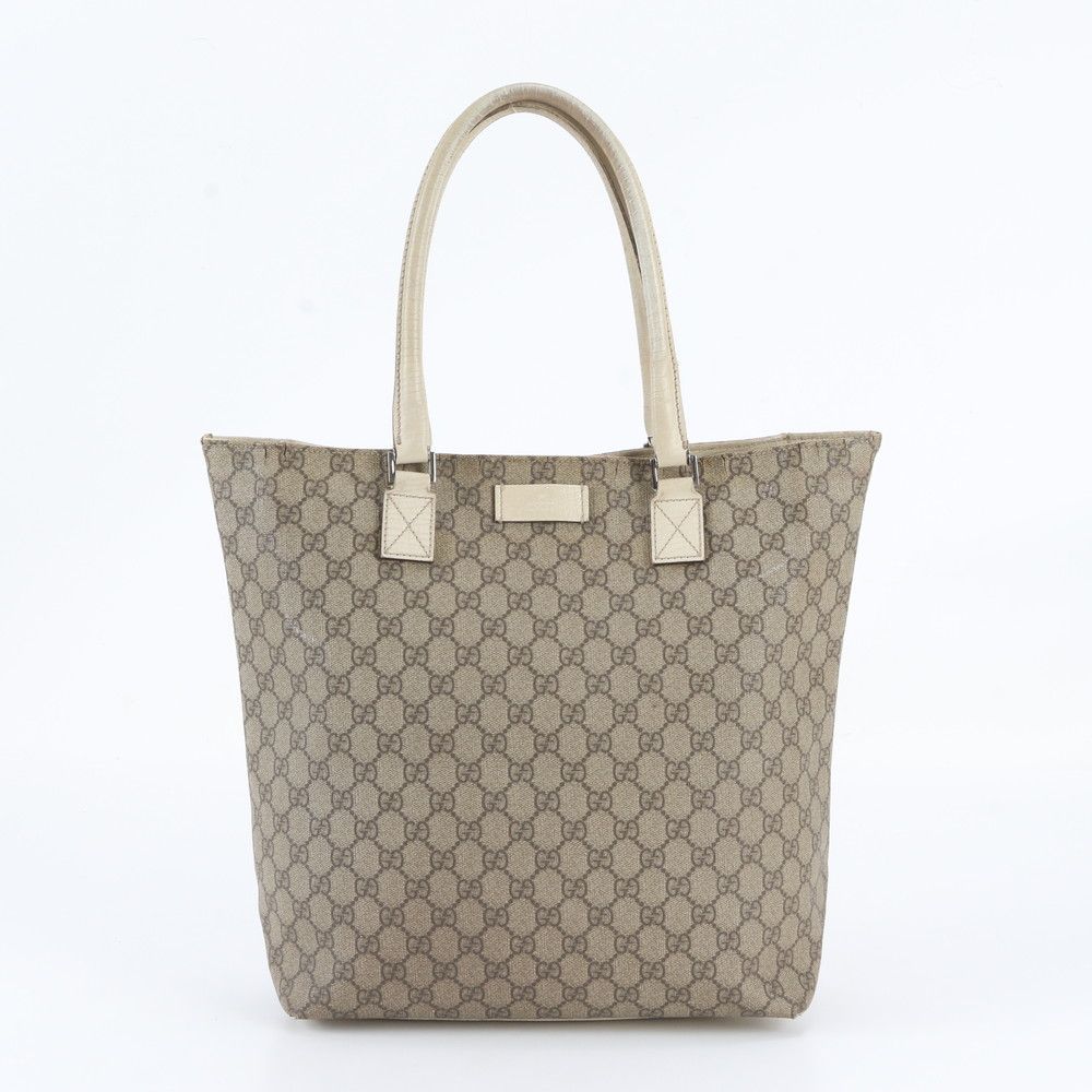 Gucci GG Supreme Leather Tote Bag Shoulder Hand